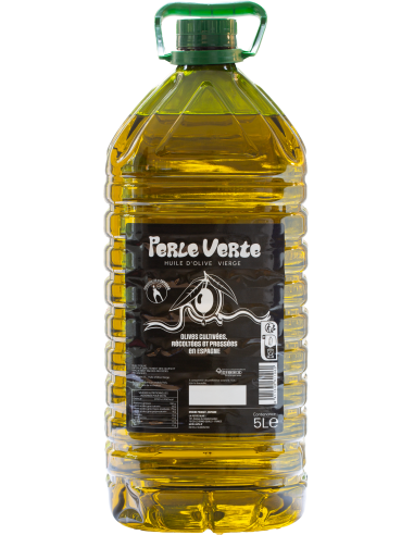 PERLE VERTE : Huile d'olive Vierge